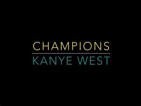 champion lyrics kanye gucci|champion in their eyes lyrics.